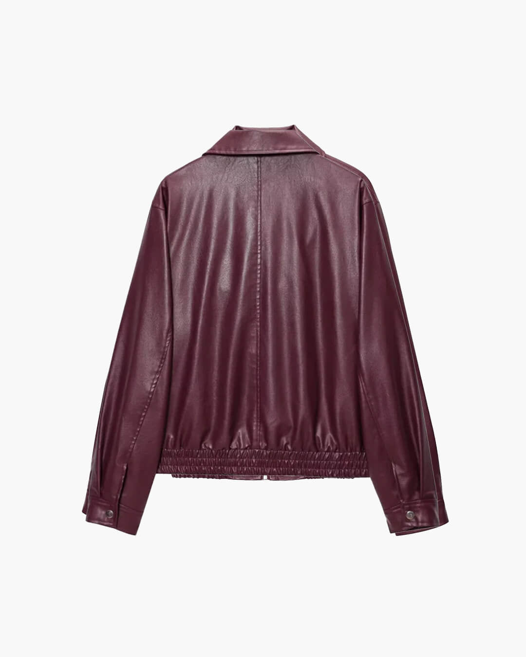 Cazadora bomber de polipiel Harper