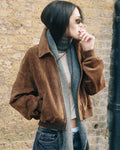 Chaqueta Heather de ante sintético