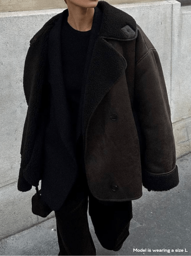 Chaqueta de piel sintética Laila