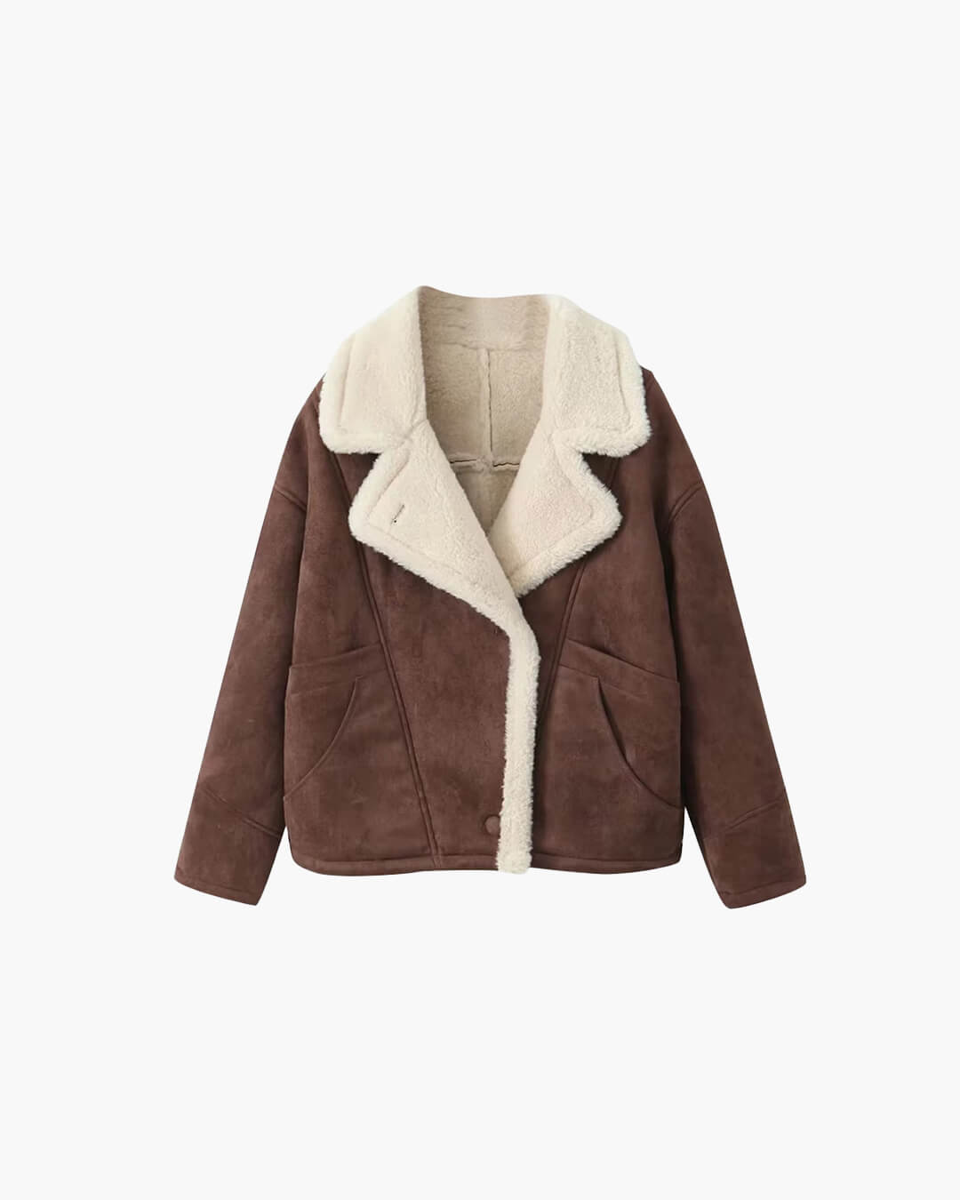 Chaqueta de cuero sintético Leona