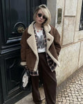 Chaqueta de cuero sintético Leona