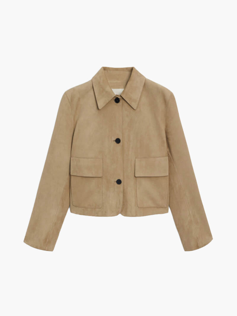 Chaqueta de ante sintético Marissa