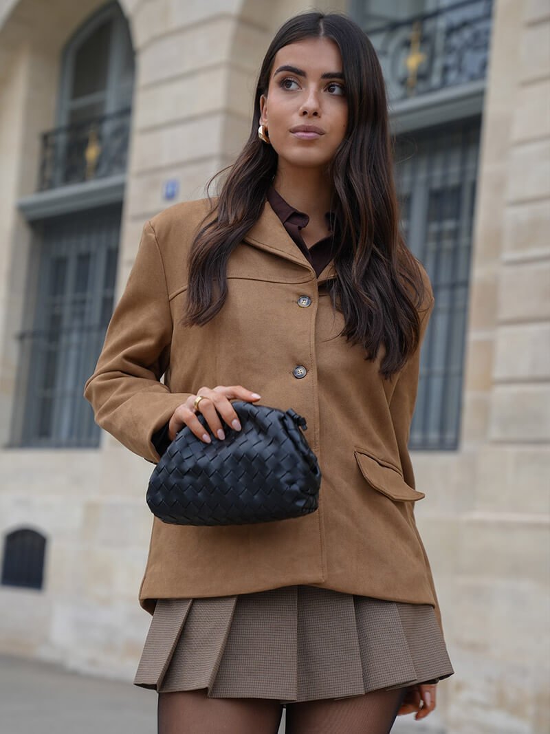 Chaqueta Matilda de ante sintético