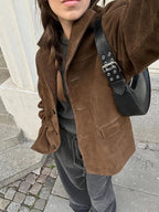Chaqueta Matilda de ante sintético