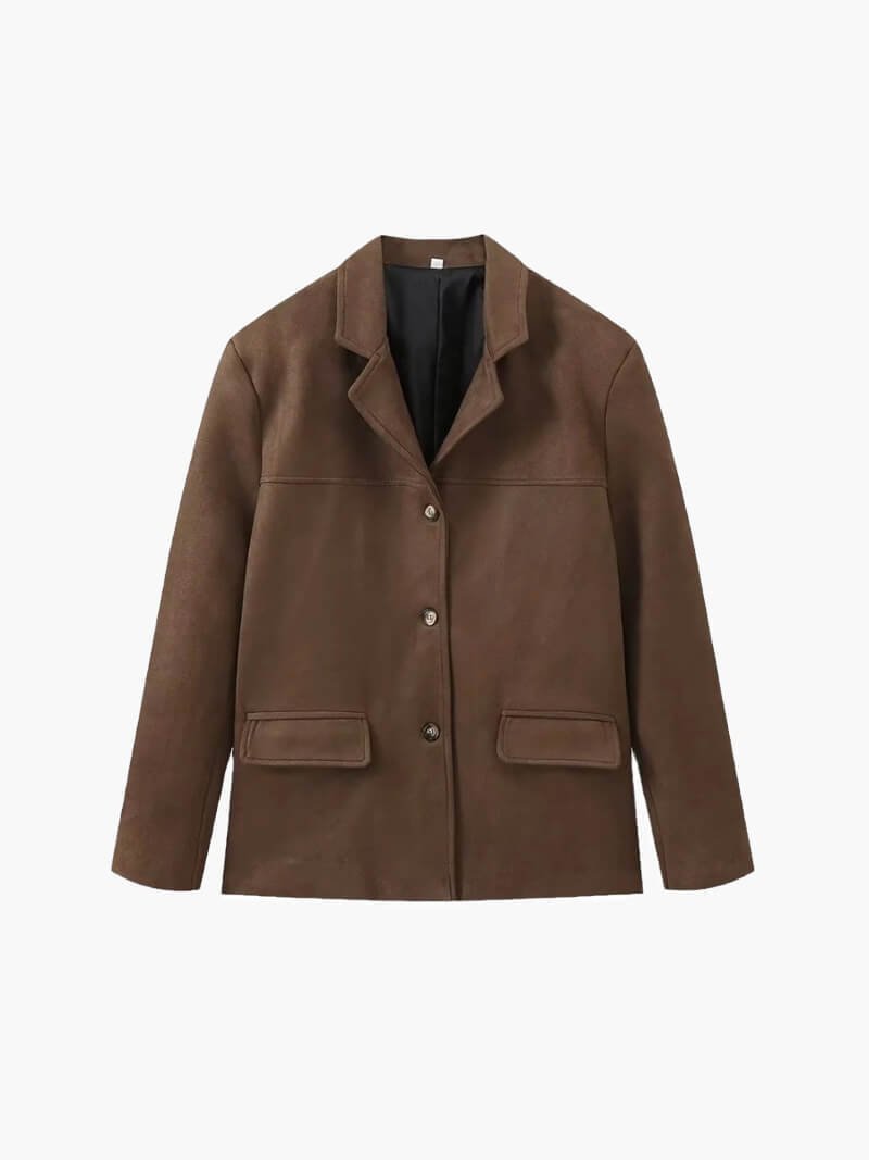 Chaqueta Matilda de ante sintético