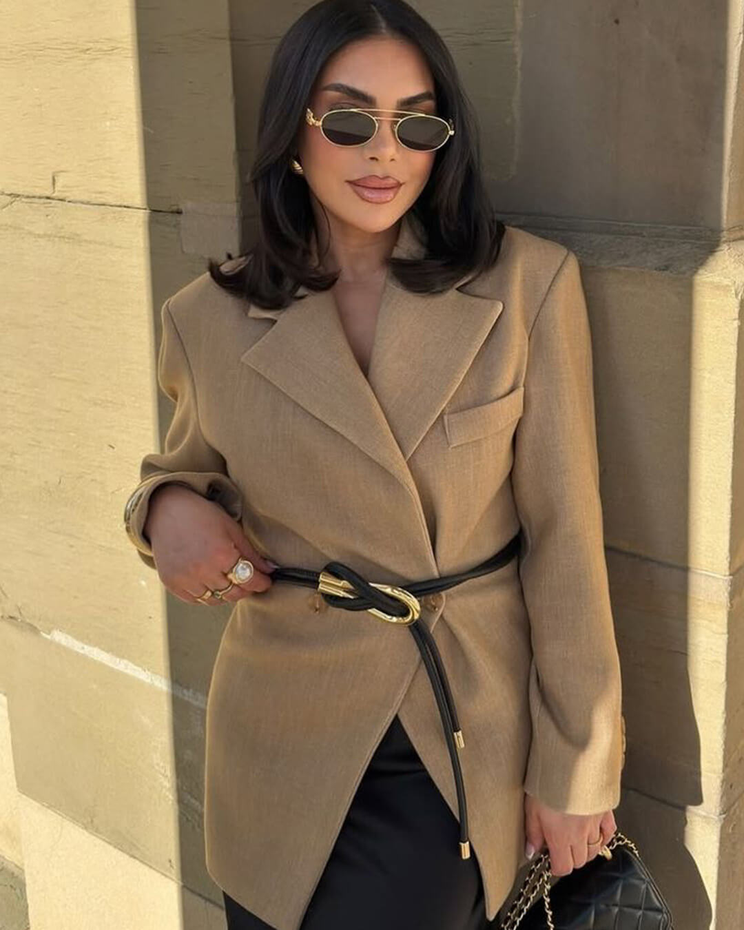 Blazer Myrna Entallado con Solapa de Muesca