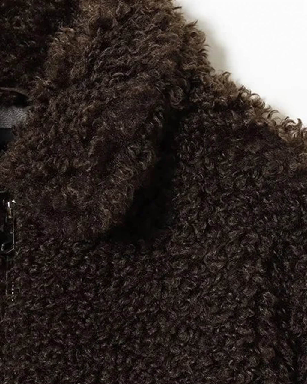 Chaqueta Teddy de Piel Sintética Porsha