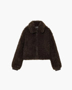 Chaqueta Teddy de Piel Sintética Porsha