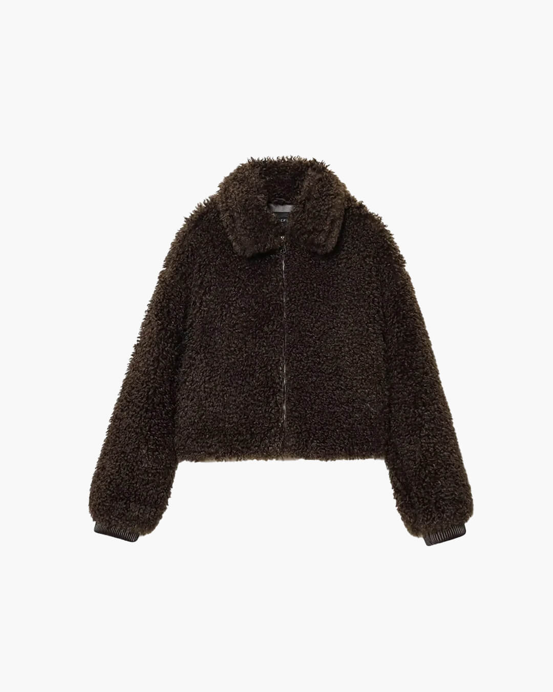 Chaqueta Teddy de Piel Sintética Porsha