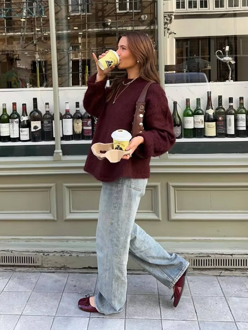 KENNEDY | Jersey bordeaux