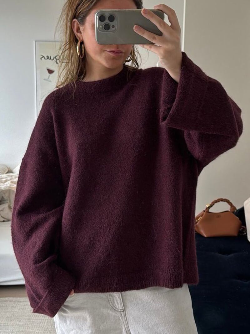 KENNEDY | Jersey bordeaux