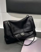 Bolso de solapa Josie con hebilla