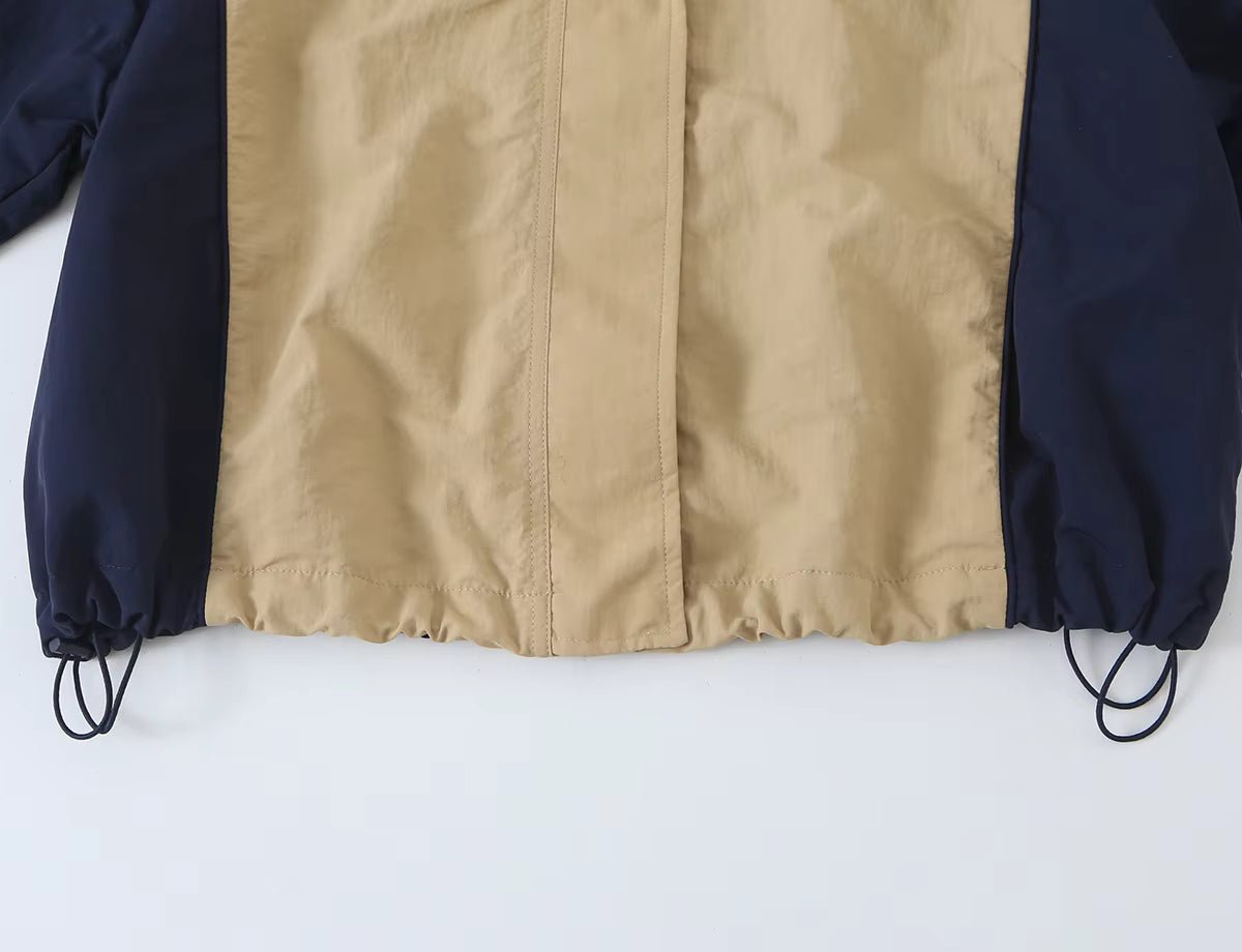 Chándal de nylon con patchwork Helen