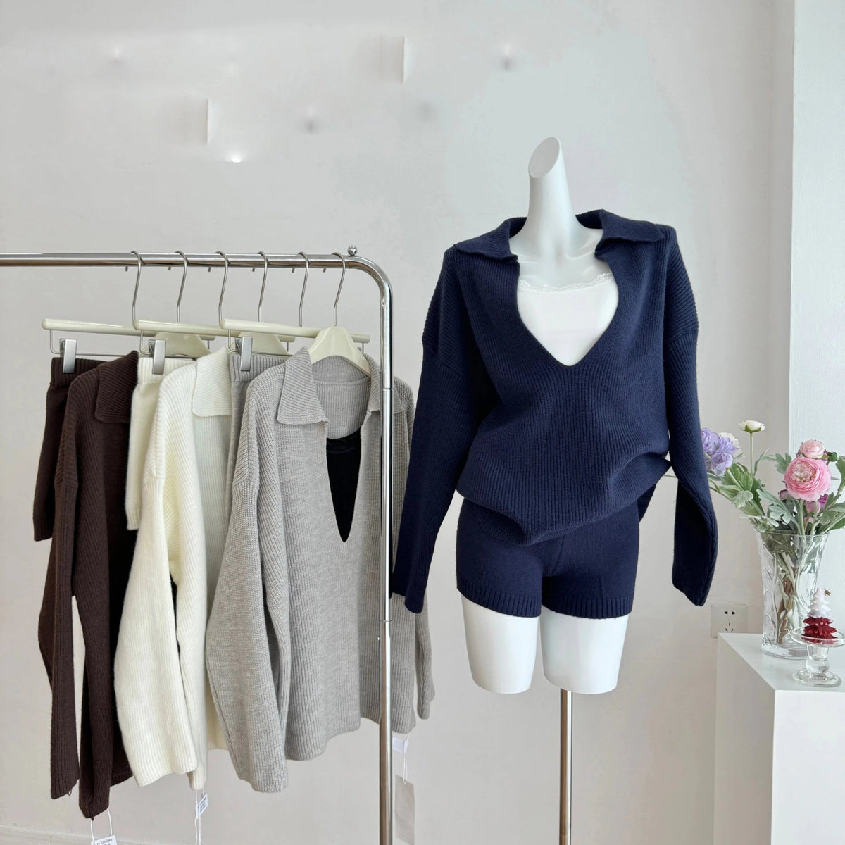 Conjunto de suéter Jeannette