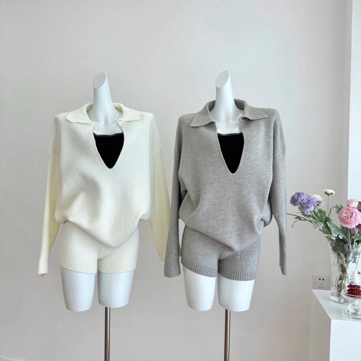Conjunto de suéter Jeannette