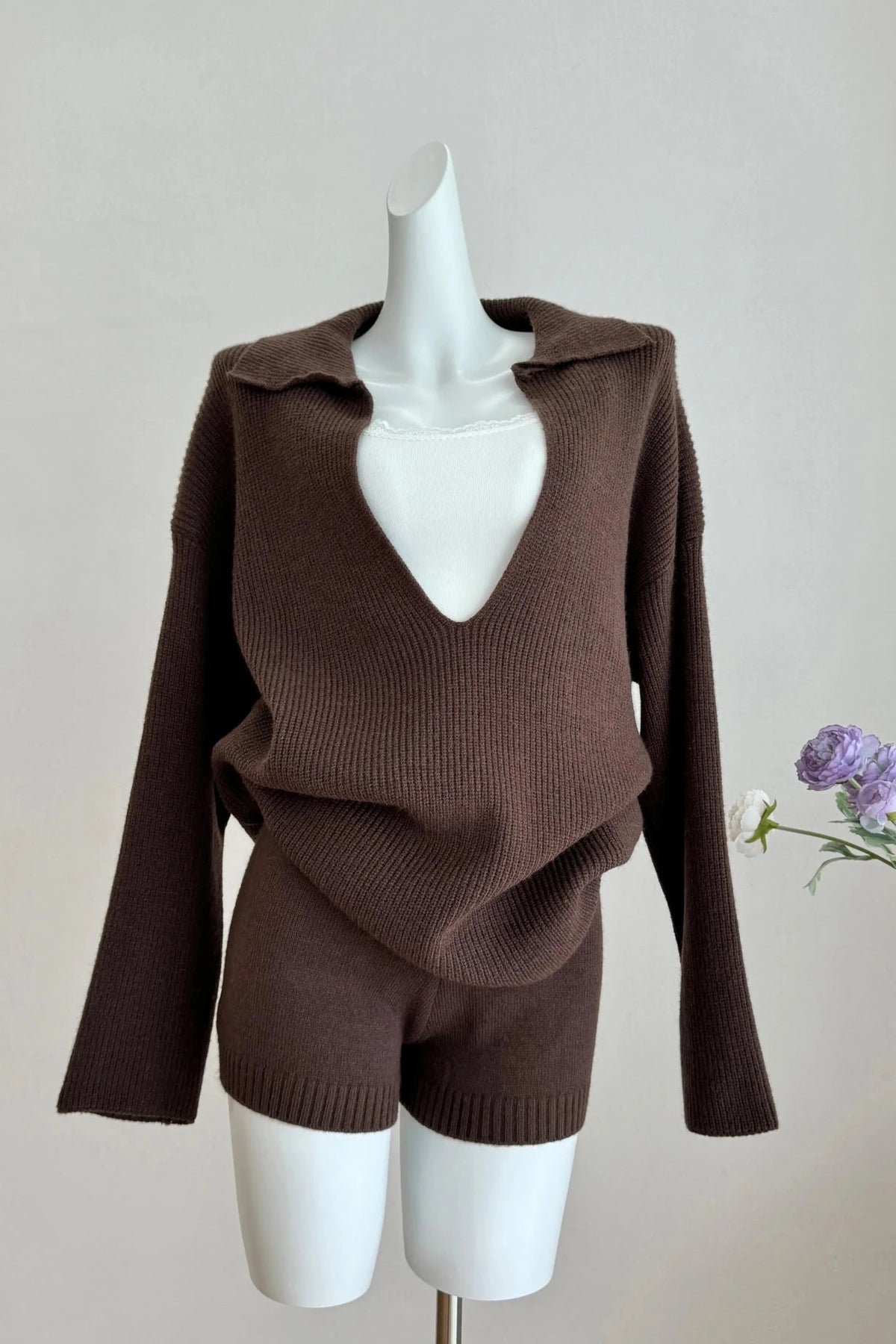 Conjunto de suéter Jeannette
