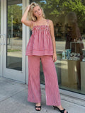 Conjunto de pijama a rayas Jasmin