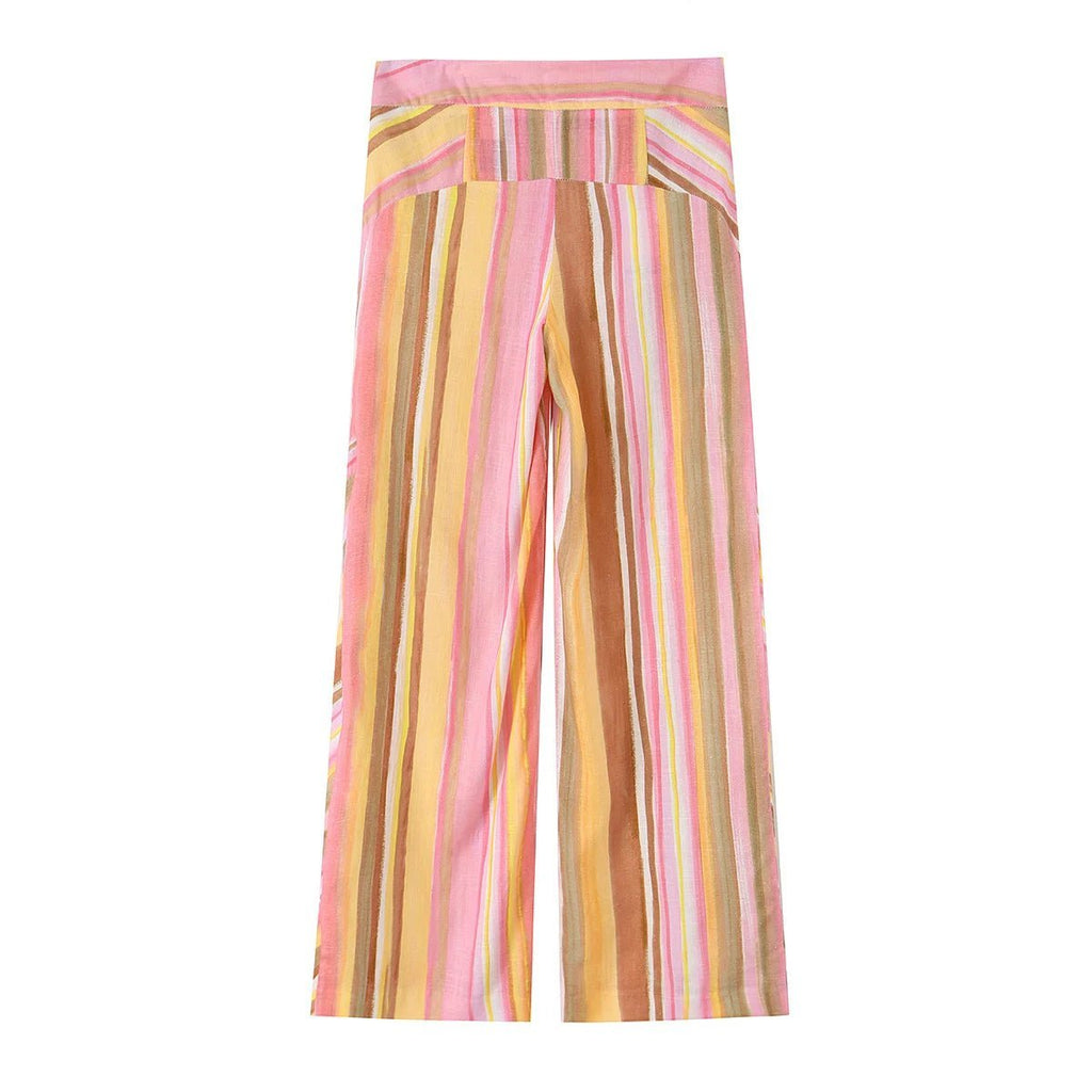 Pantalones palazzo Aislinn de pierna ancha