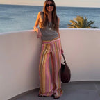 Pantalones palazzo de pierna ancha Anne