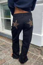 Jeans Charlize Star Patchwork Color-Block