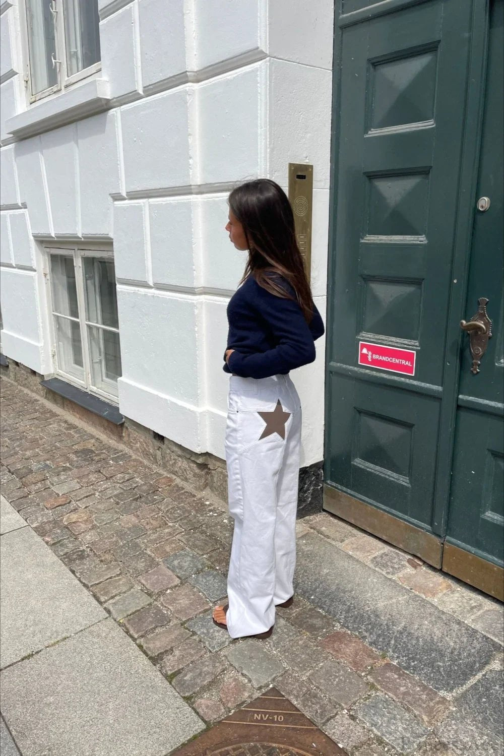 Jeans Charlize Star Patchwork Color-Block
