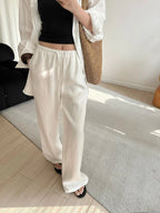 Pantalón ancho de lino Kendall