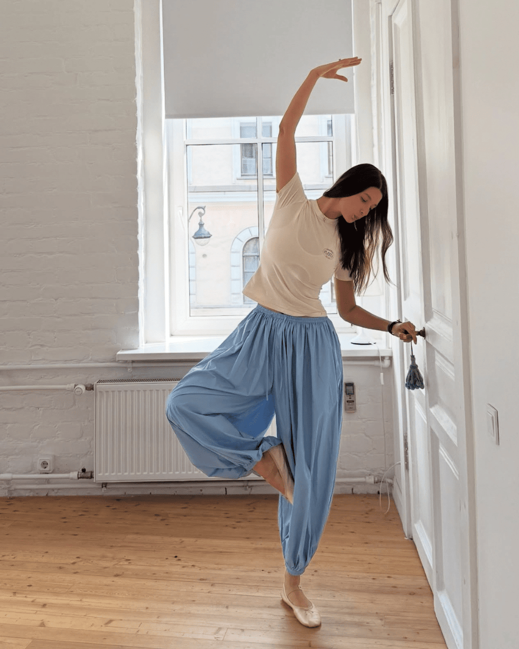 Kerry pantalones balloon de talle alto