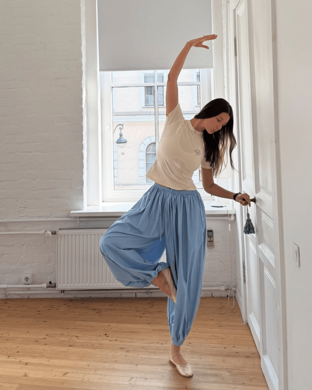 Kerry pantalones balloon de talle alto