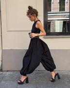Kerry pantalones balloon de talle alto