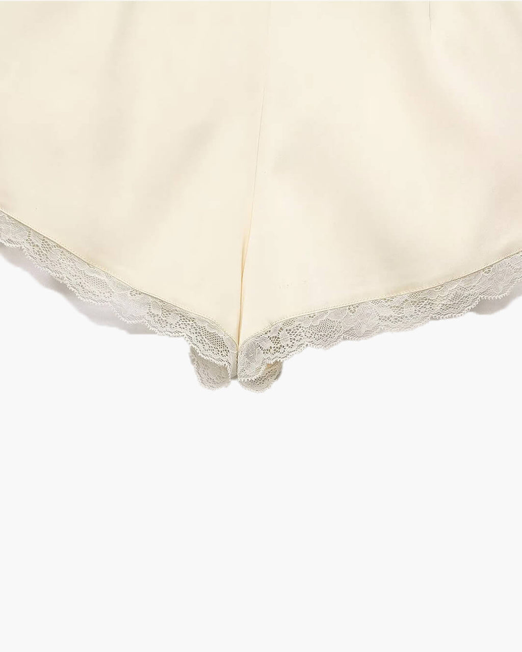 Shorts Mini de Satén de Tiro Alto Davina
