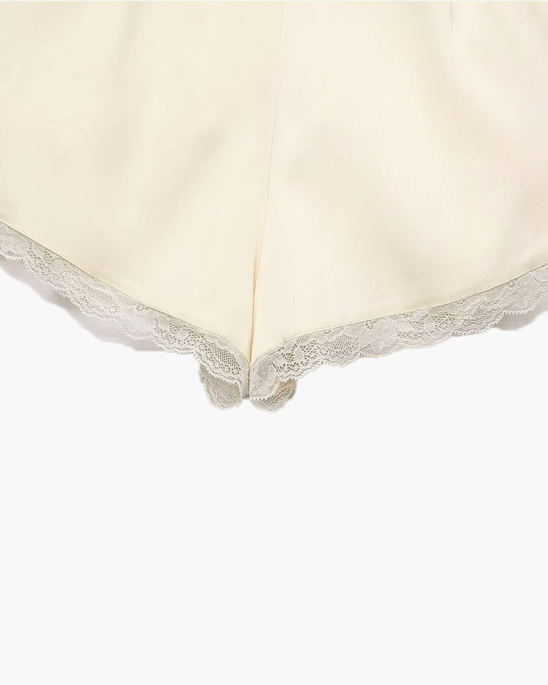 Shorts Mini de Satén de Tiro Alto Davina