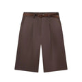Bermudas de Talle Alto Florentine con Cinturón