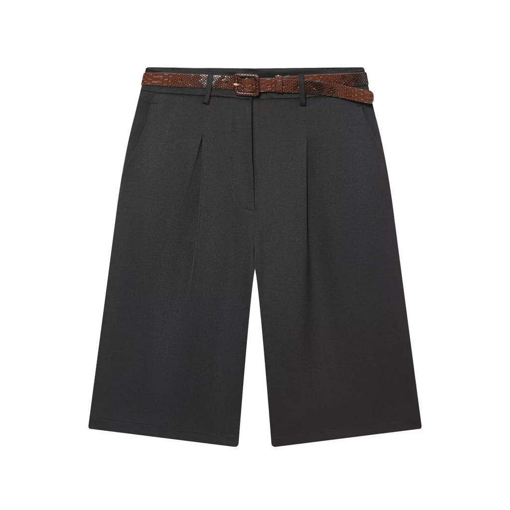 Bermudas de Talle Alto Florentine con Cinturón