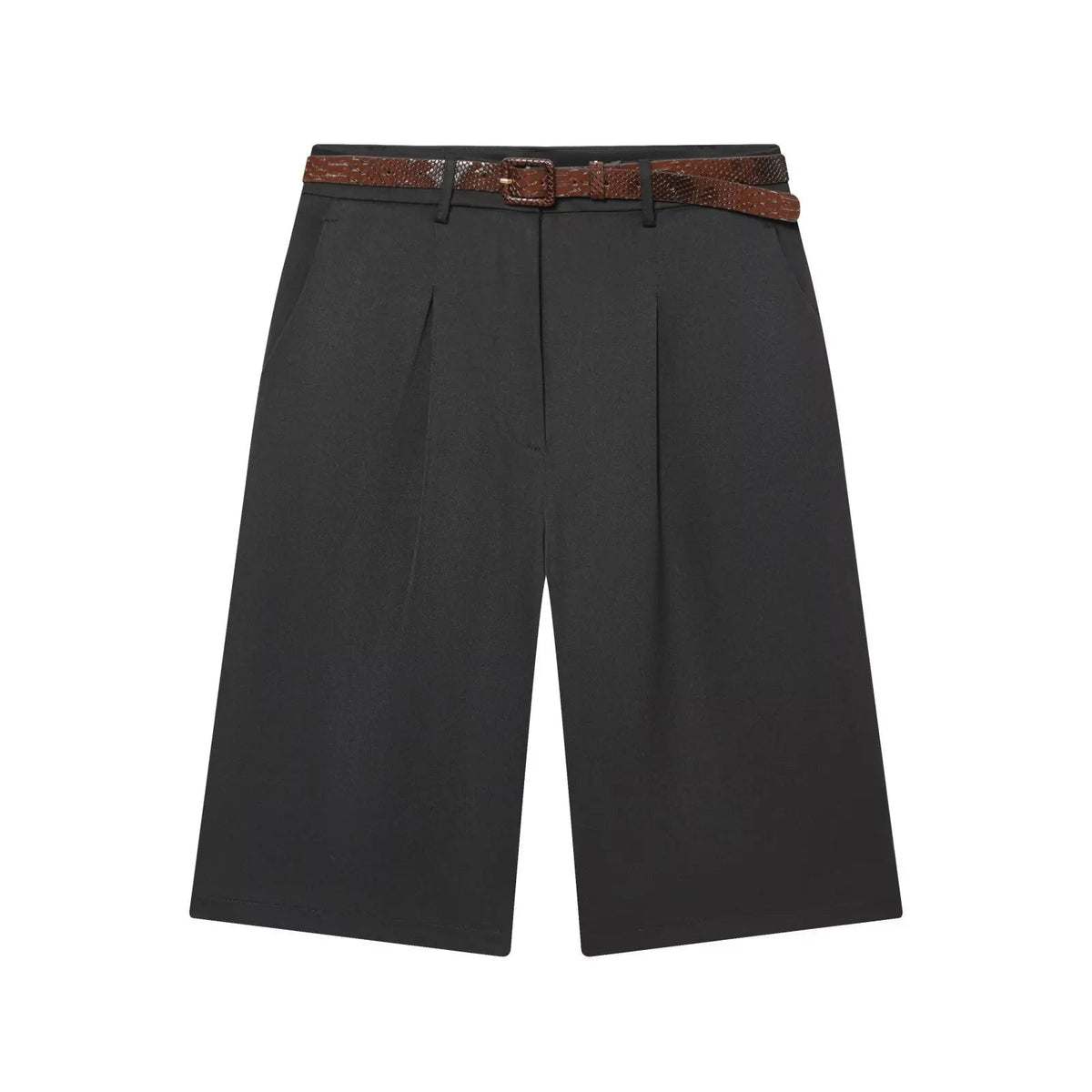 Bermudas de Talle Alto Florentine con Cinturón