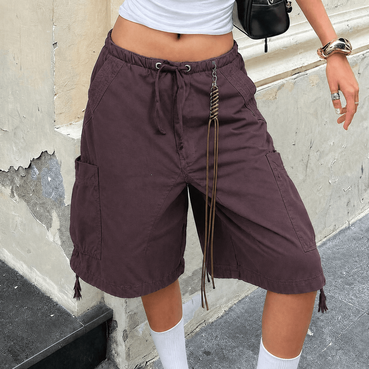 Riley shorts vaqueros cargo holgados