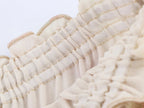 Falda larga bohemia Serena con volantes por niveles