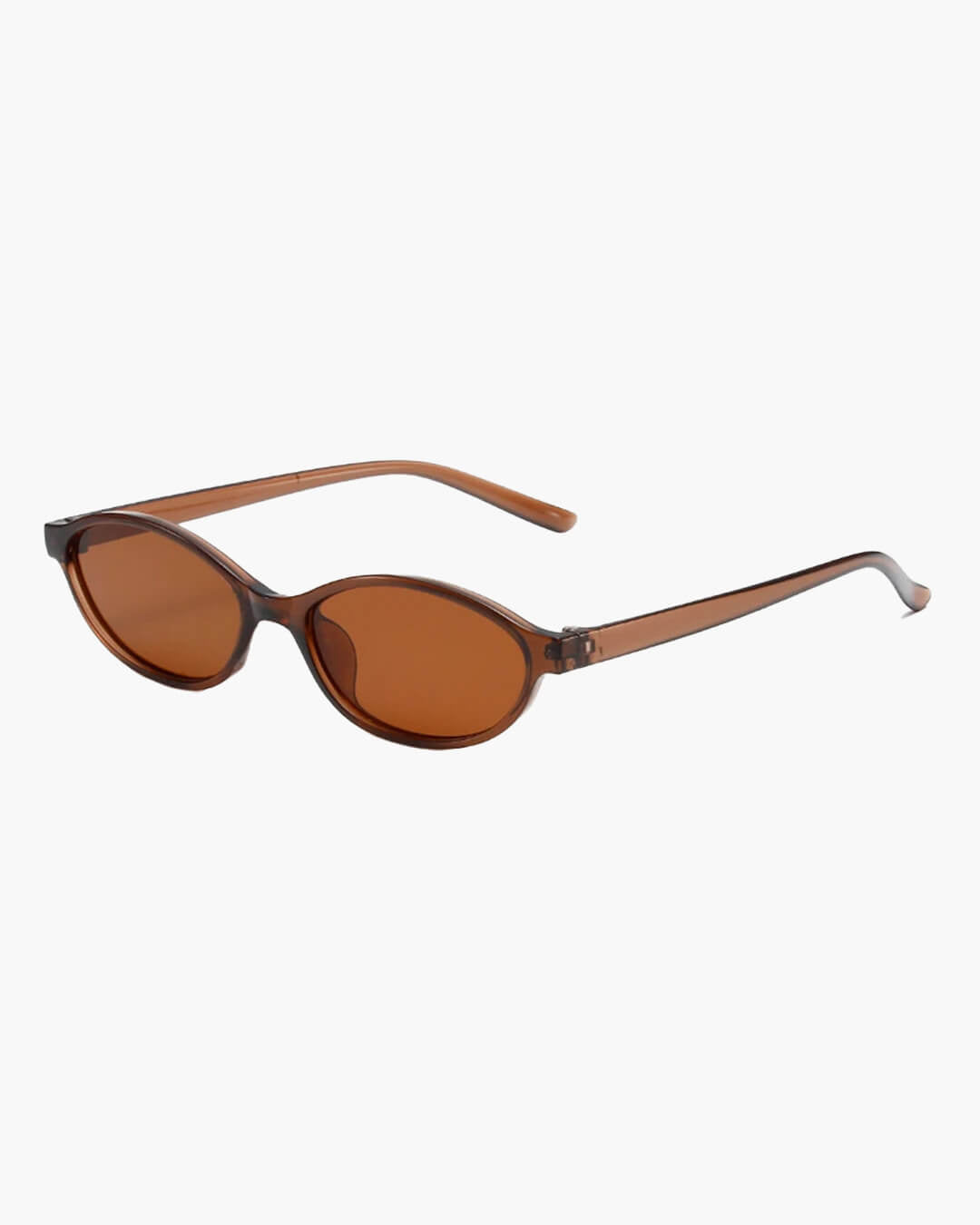 Elena Retro Oval Cat Eye Sunglasses