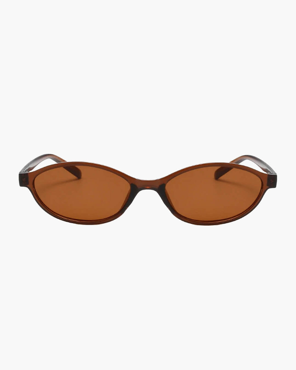 Elena Retro Oval Cat Eye Sunglasses