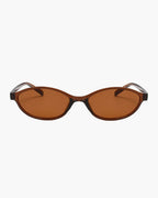 Elena Retro Oval Cat Eye Sunglasses