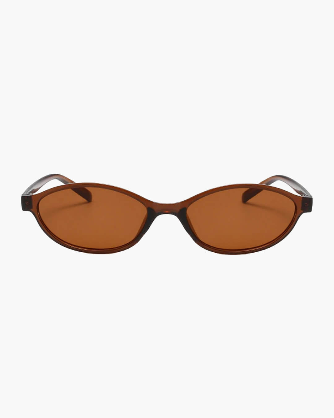 Elena Retro Oval Cat Eye Sunglasses