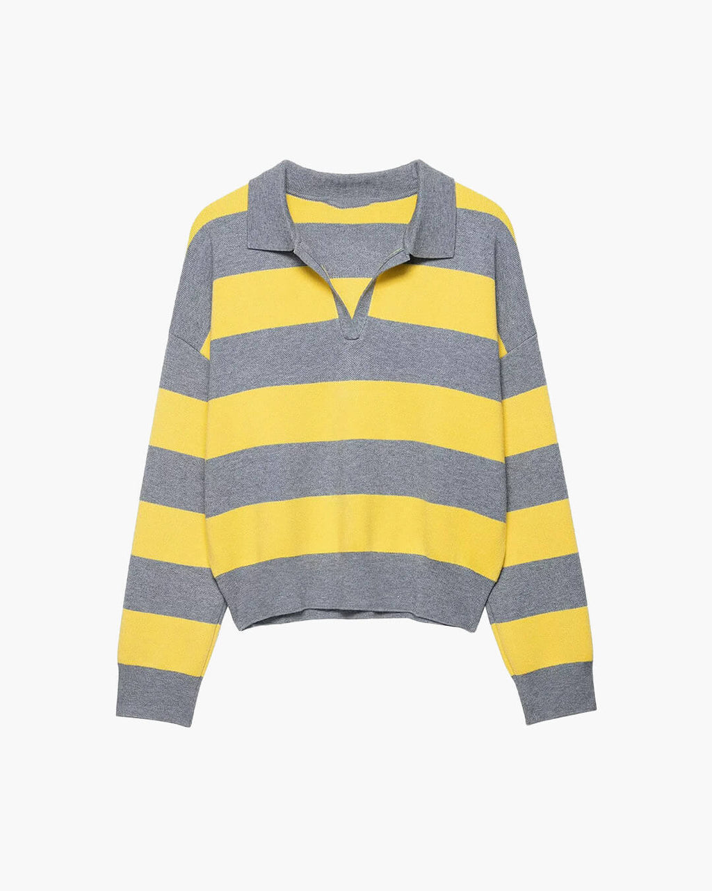 HARRIET | Jersey de punto a rayas con cuello en V