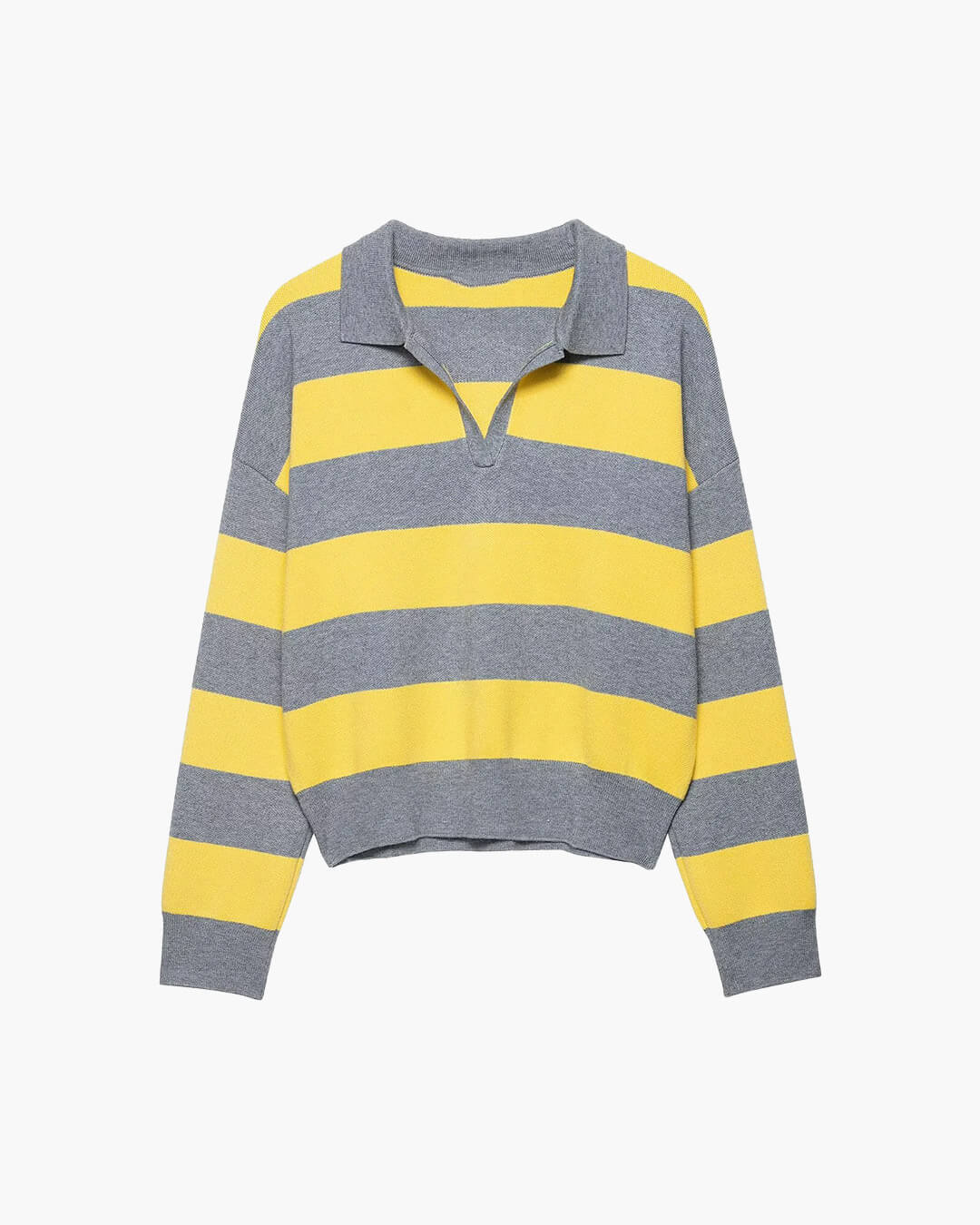 HARRIET | Jersey de punto a rayas con cuello en V