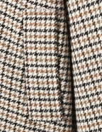 Chaqueta corta Amelia con cuello alto y pata de gallo