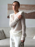 BEATRICE | Jersey ajustado transparente