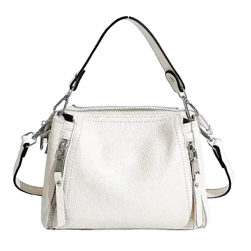 SOFIA - Bolso Bandolera de Piel Grabada