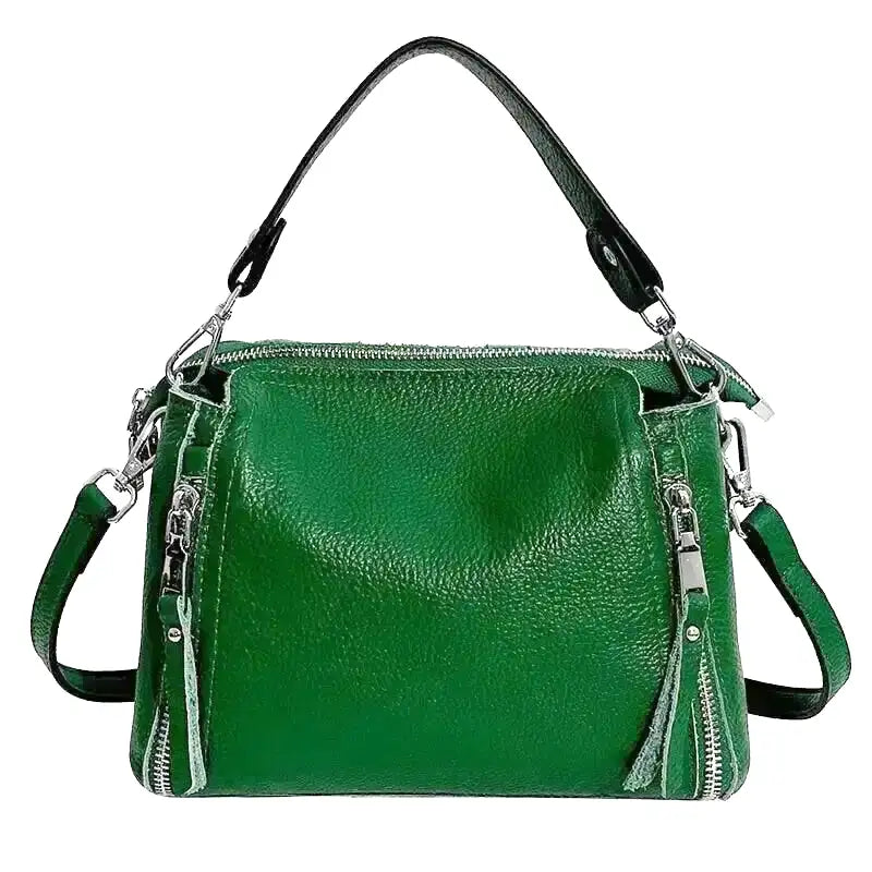 SOFIA - Bolso Bandolera de Piel Grabada