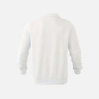 Sudadera a rayas con cuello con cremallera para hombre - Confort y estilo