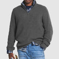 Sudadera con cremallera para hombre, elegante – Comodidad para negocios y estilo informal