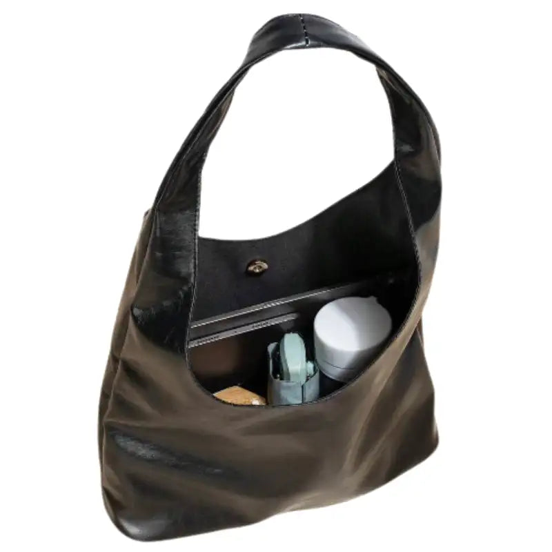 TERESA - Bolso para Clases Tote de Piel Flexible - OSMARA Fashion - vista 4