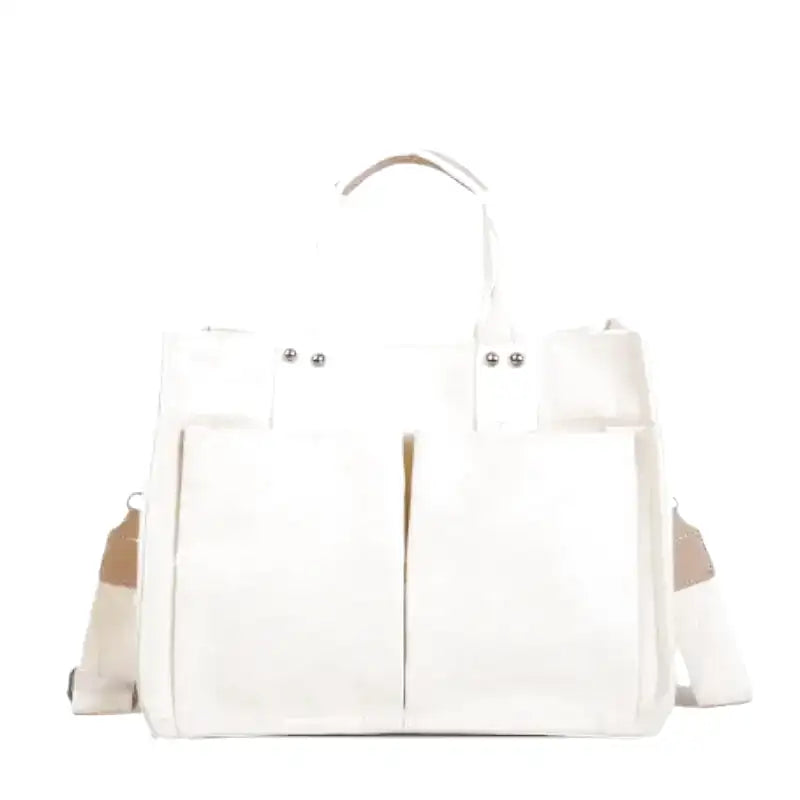 TERPSICHORE - Bolso Grande Multibolsillos de Lona Resistente